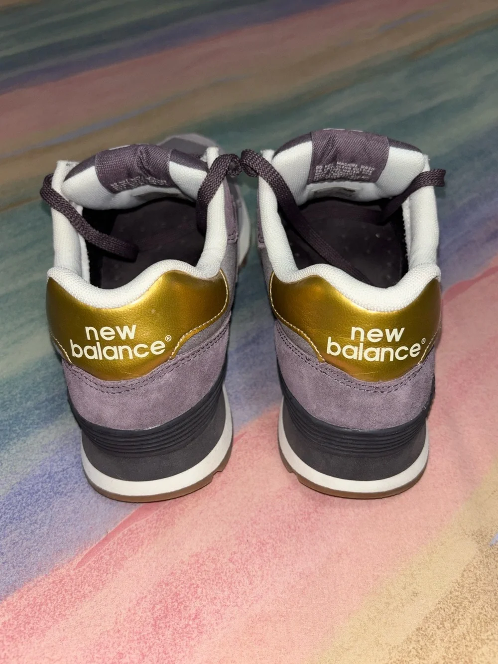 New Balance 515 V1 circa purple & Gold Sneakers women’s size 8